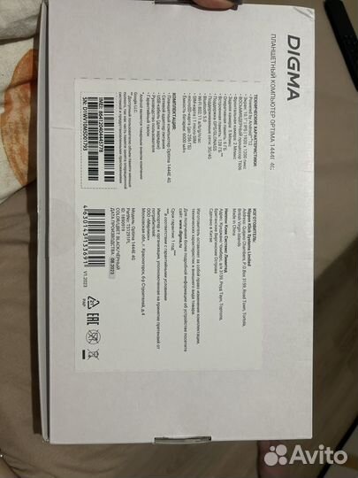 Планшет digma optima 1444E