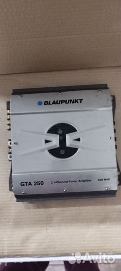 Автомобильный усилитель blaupunkt GTA 250 400watt