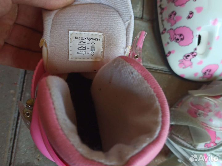 Коньки роликовые с набором защиты