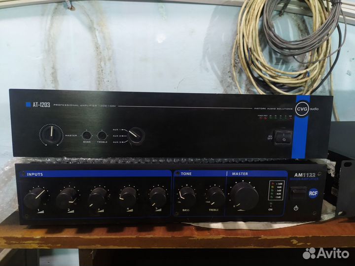 Колонки, трансляционная аппаратура