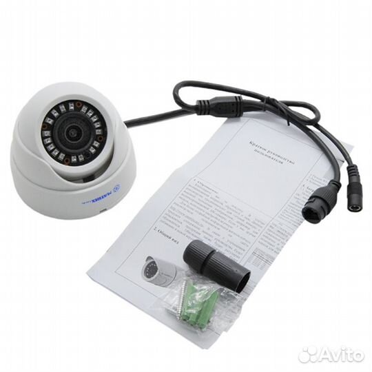 Камера видеонаблюдения купольная IP sony IMX307