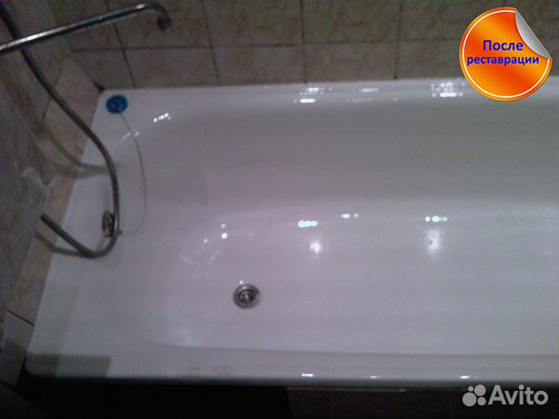 Реставрация ванн жидким акрилом и мрамором в Орле
