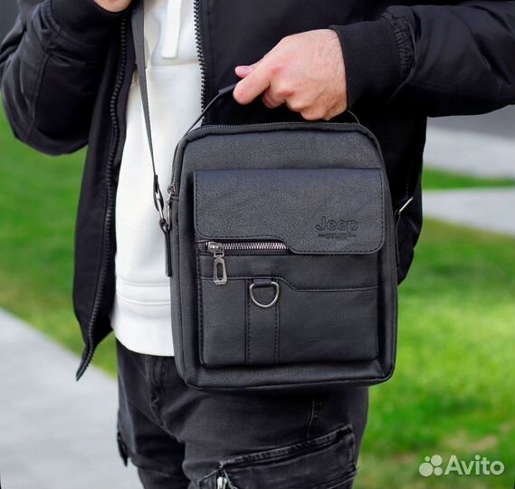 Сумка на плечо jeep Эко кожа