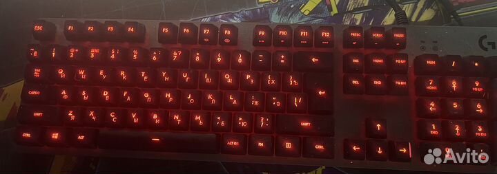 Клавиатура проводная Logitech G413 carbon