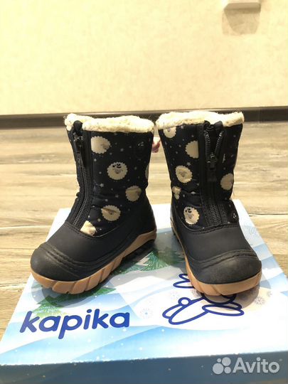 Сапоги зимние для девочки 19 kapika
