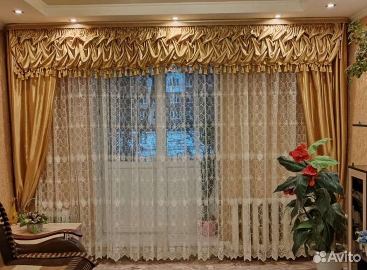 Шторы с ламбрекеном