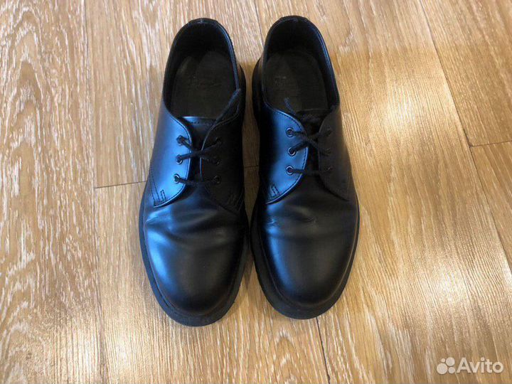 DR. martens Ботинки 1461 Mono black smooth купить в Москве