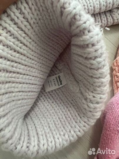 Шапка детская, шарф, снуд