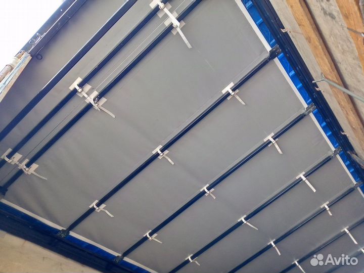 Тент пвх на крышу полуприцепа