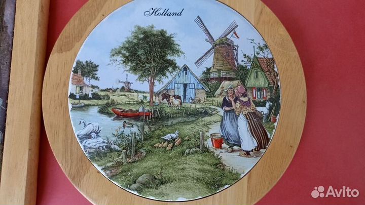 Голландские картины плитка кафельная и дерево