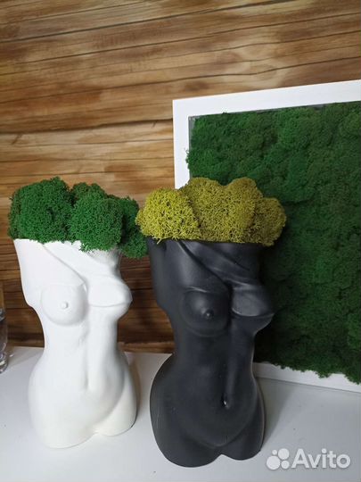 Кашпо Девушка