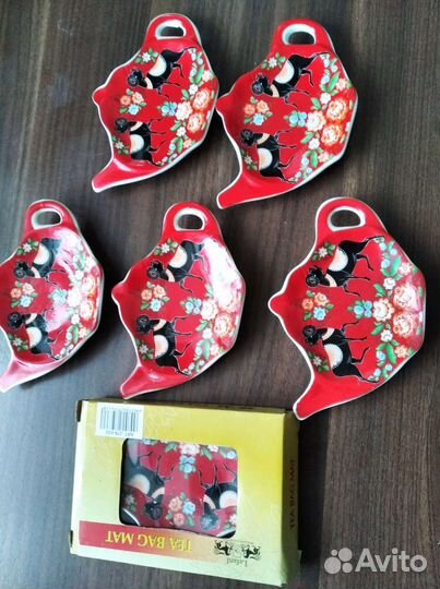 Блюдца для чайных пакетиков Lefard Англия