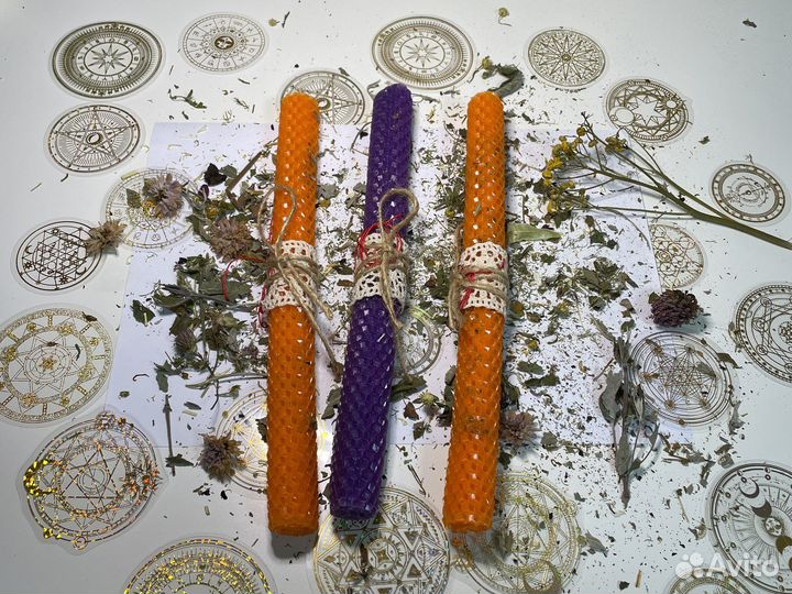 Волшебная Свеча исполнения желаний, ручная работа