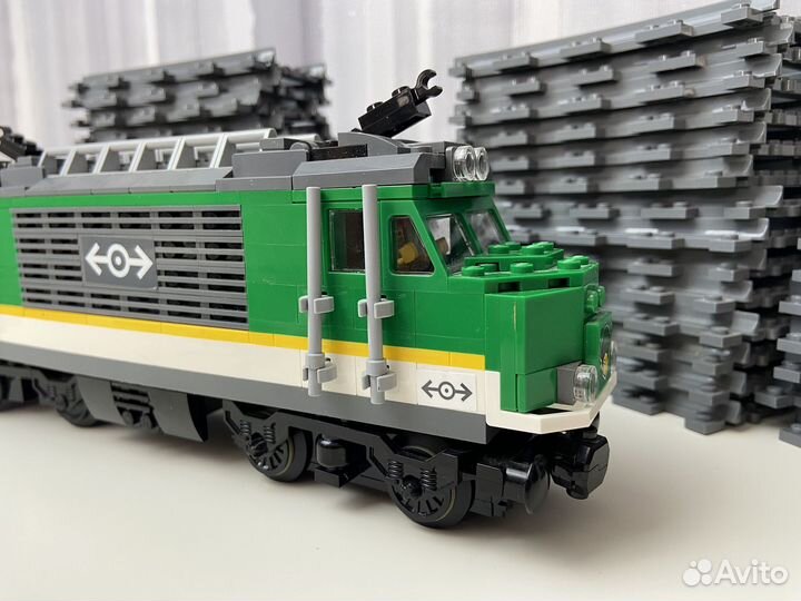 Lego Train Электрика Рельсы Поезд