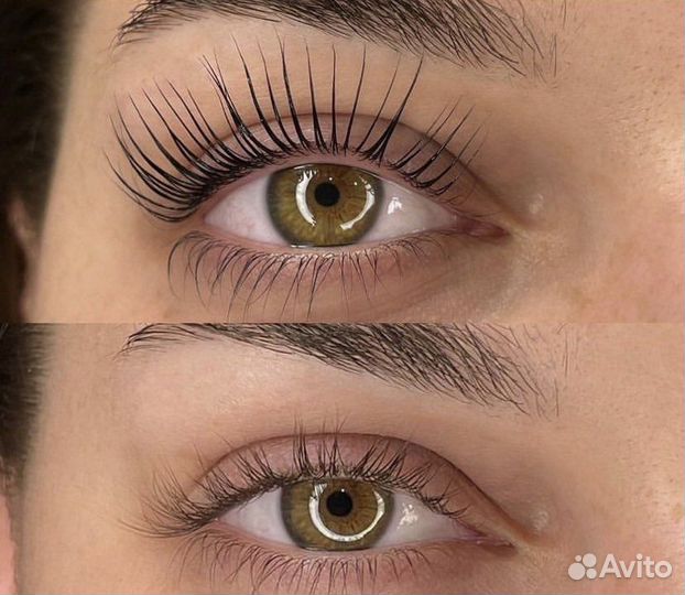 Ламинирование ресниц + окраска + ботокс