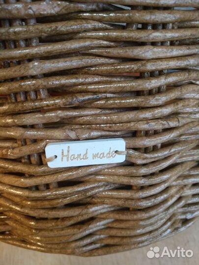 Фруктовница плетёная ручная работа