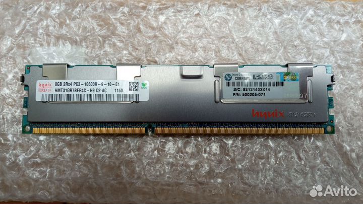 Серверная оперативная память 8gb 4gb ddr3 1333mhz