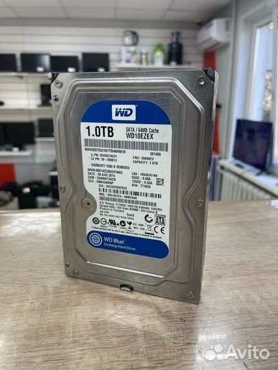 Жёсткий диск WD Blue 1тб