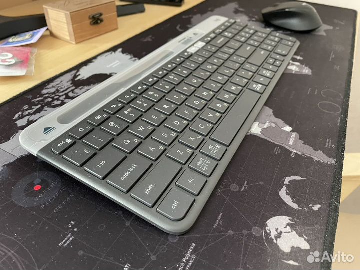 Logitech k580 беспроводная ножничная клавиатура Ру