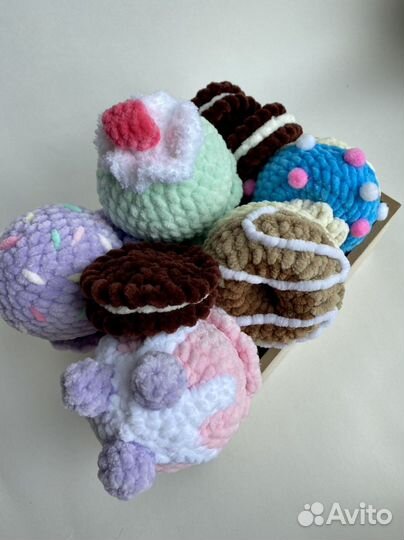 Мягкая игрушка мороженое