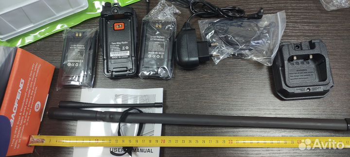 Рация Baofeng UV-9R Plus с допами