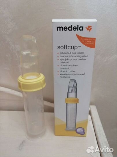 Поильник medela Мягкая Ложечка для докорма / бу