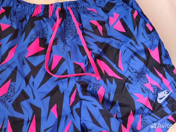 Шорты Nike 90's Print Shorts In Blue