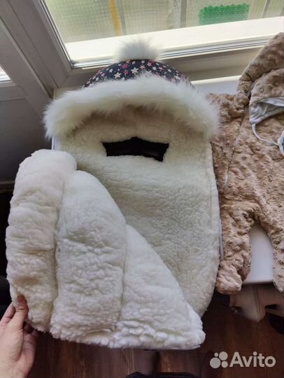 Конверт на выписку зимний