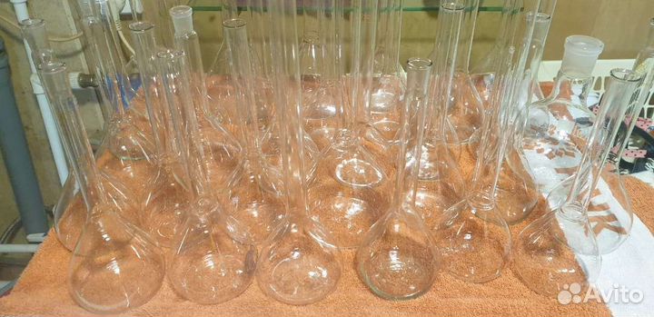 Химическая посуда(колбы)