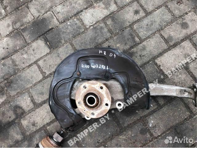 Кулак поворотный левый Audi A8 2015 4h0407241l