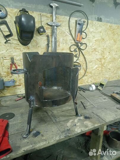 Печь под казан
