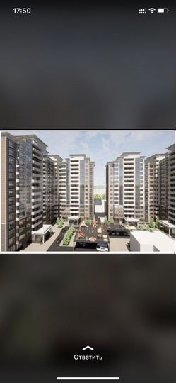 1-к. апартаменты, 45 м², 6/12 эт.