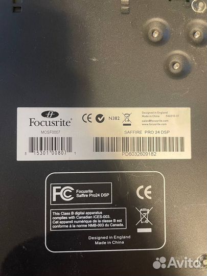 Звуковая карта Focusrite Saffire Pro 24 DSP