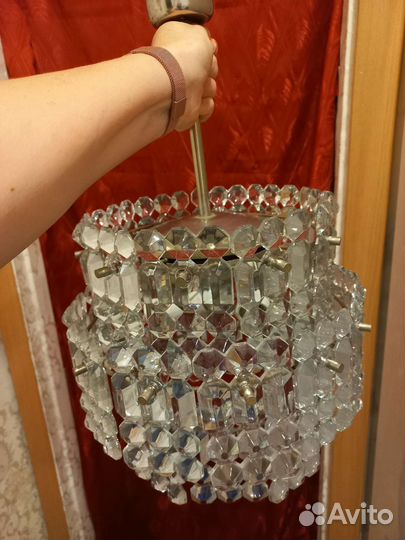 Хрустальная люстра СССР