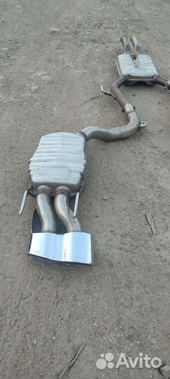 Mercedes Глушители AMG w221 w221