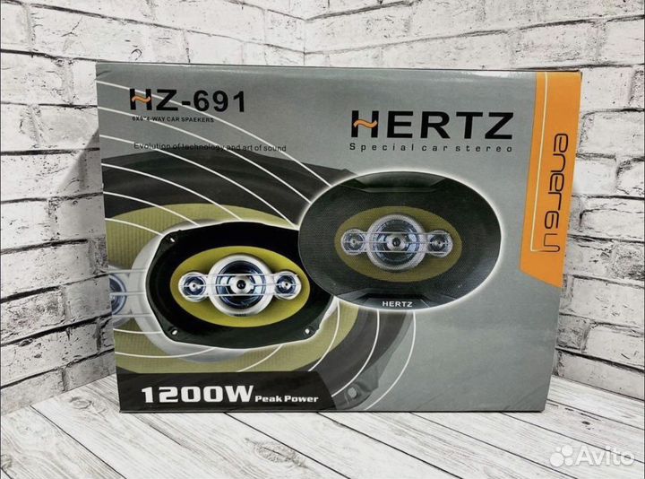 Колонки автомобильные овальные Hertz -691