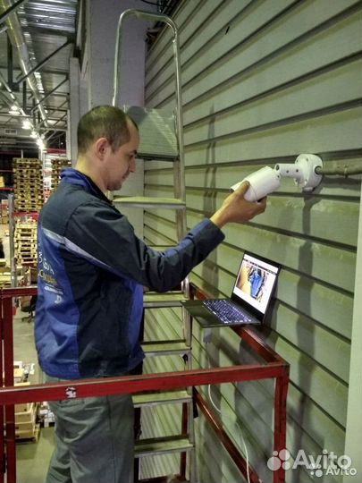 Установка видеонаблюдения