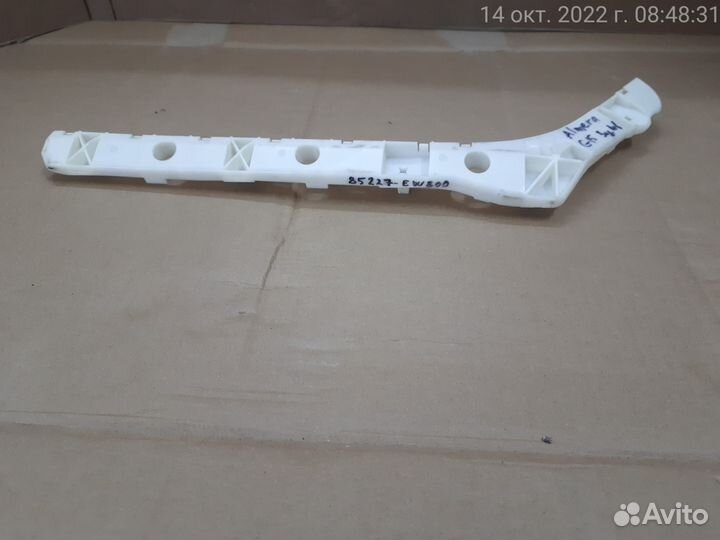 Кронштейн заднего бампера almera G15 левая