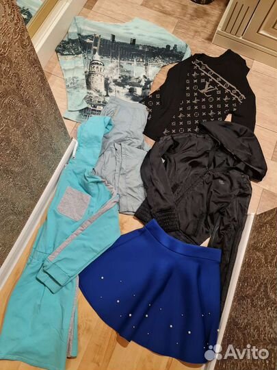 Брендовые вещи пакетом 42 44 размер