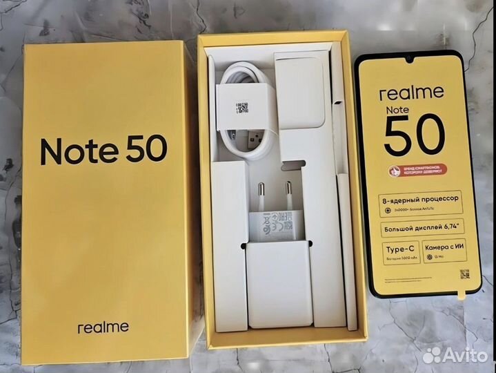 realme Note 50, 3/64 ГБ
