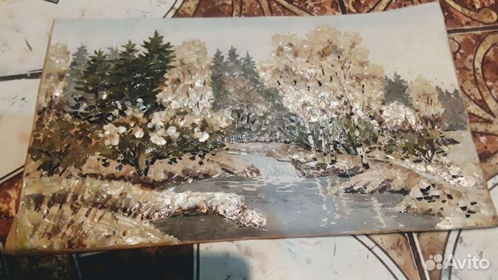 Картина из ракушечника