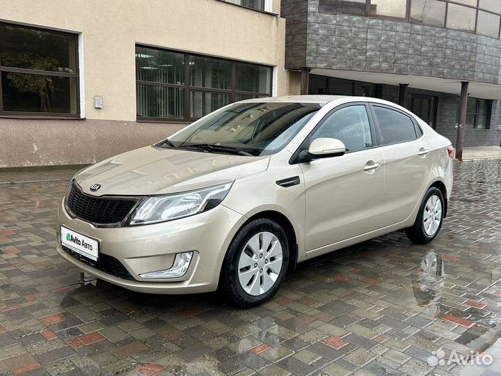 Kia Rio 1.6 МТ, 2014, 87 035 км