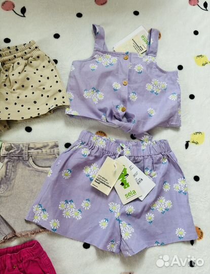 Комплект, шорты, платье, джинсовая куртка