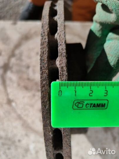 Тормозной диск передний Заз Сенс T100 1.3 2008