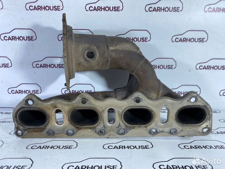 Коллектор выпускной левый Porsche Cayenne 4.8