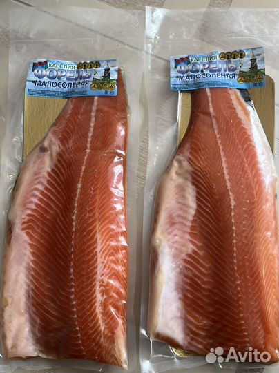 Филеифорели премиум слабой соли