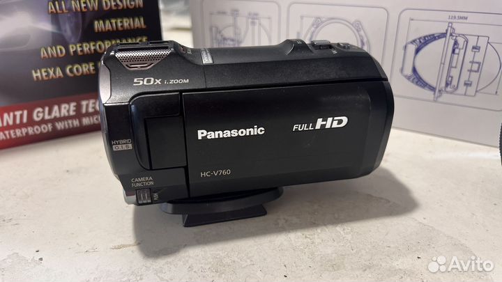 Видеокамера panasonic hc v760