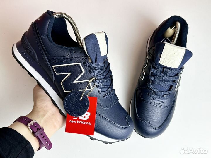 Кроссовки мужские New Balance 574 41-46 синие