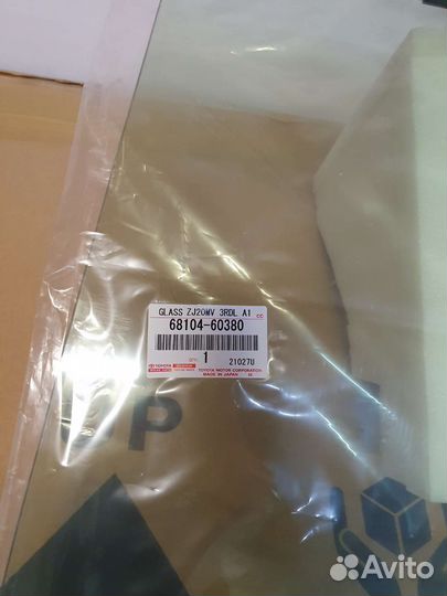 Стекло двери задней левой Land Cruiser (150) prado