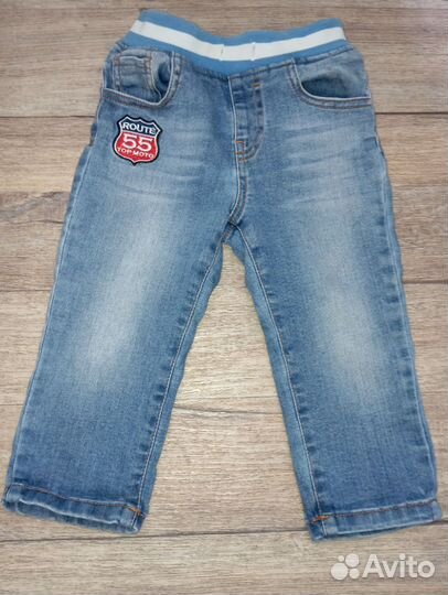 Джинсы для мальчика 86